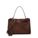 Borsa Rodeo media in pelle di vitello scamosciata 789772 2AB4G2308 BALENCIAGA 