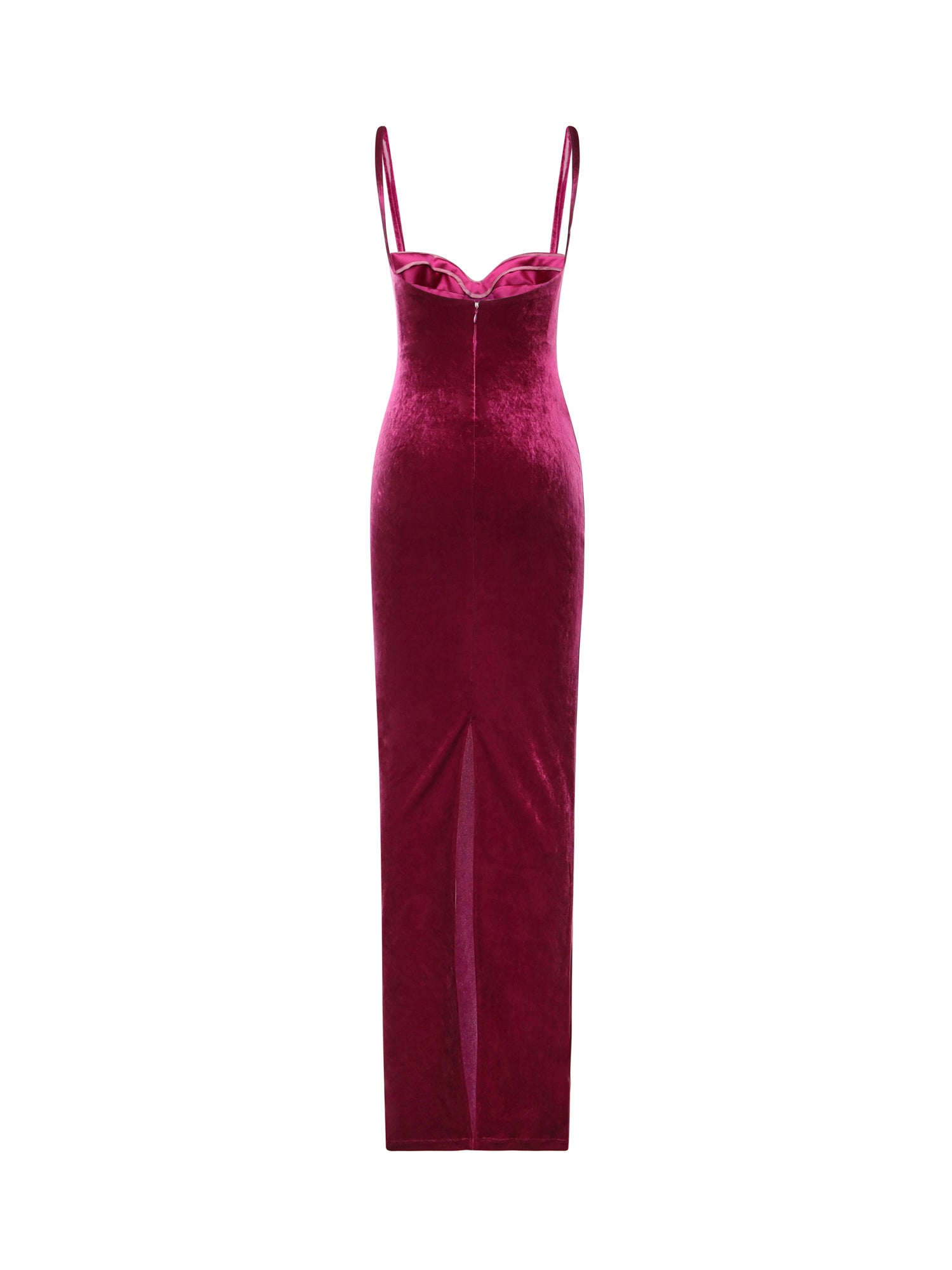 Abito bustier in jersey di velluto 794452 TKQ225061 BALENCIAGA 