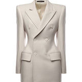 Giacca Hourglass in cashmere 794461 TTU139020 BALENCIAGA 