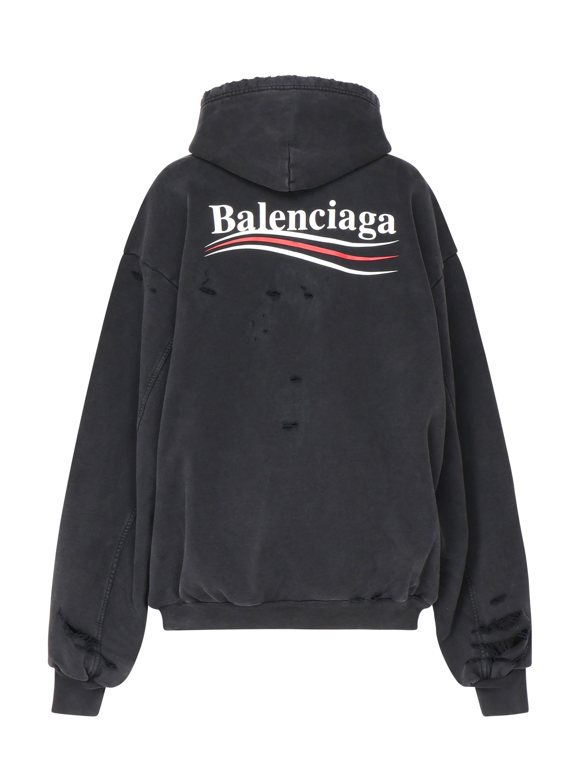 Felpa oversize in cotone 818557 TRVP99756 BALENCIAGA 