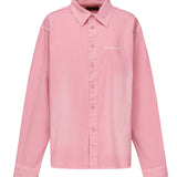 Camicia con logo in denim 822840 TRWB12014 BALENCIAGA 