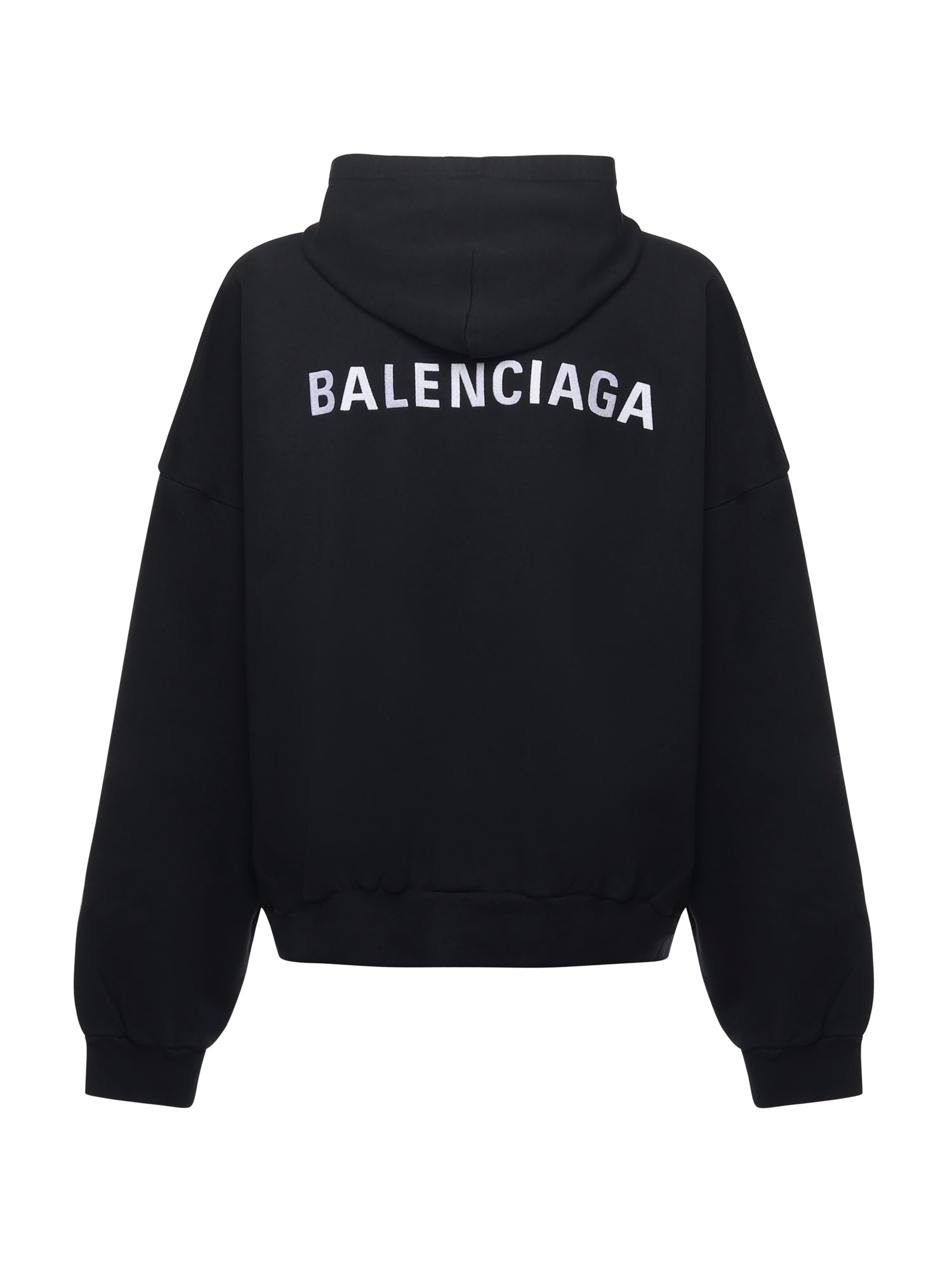 Hoodie polo "Balenciaga Back" in pile dry 827939 TTVJ21569 BALENCIAGA 