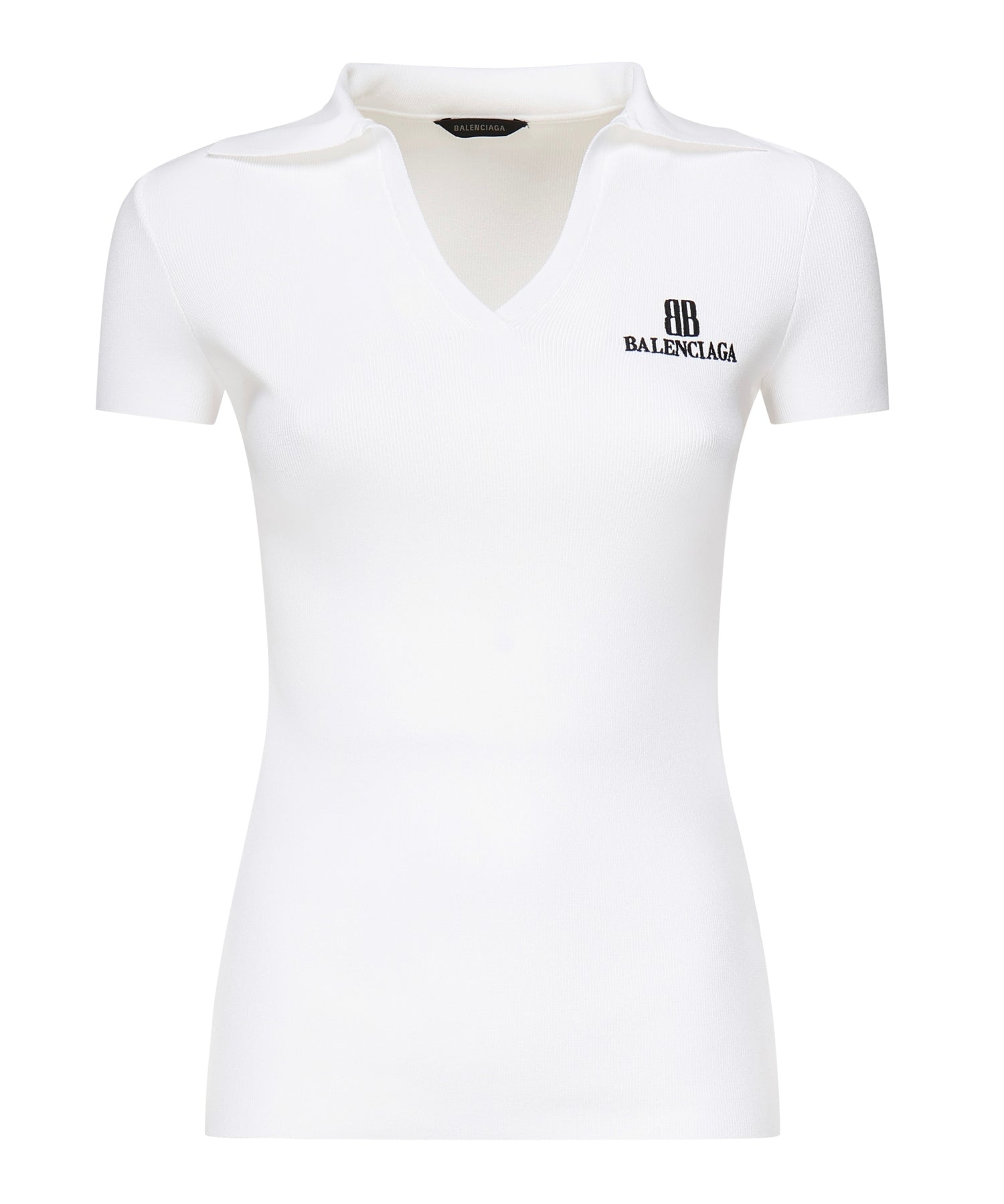Polo con logo 835501 T52319040 BALENCIAGA 