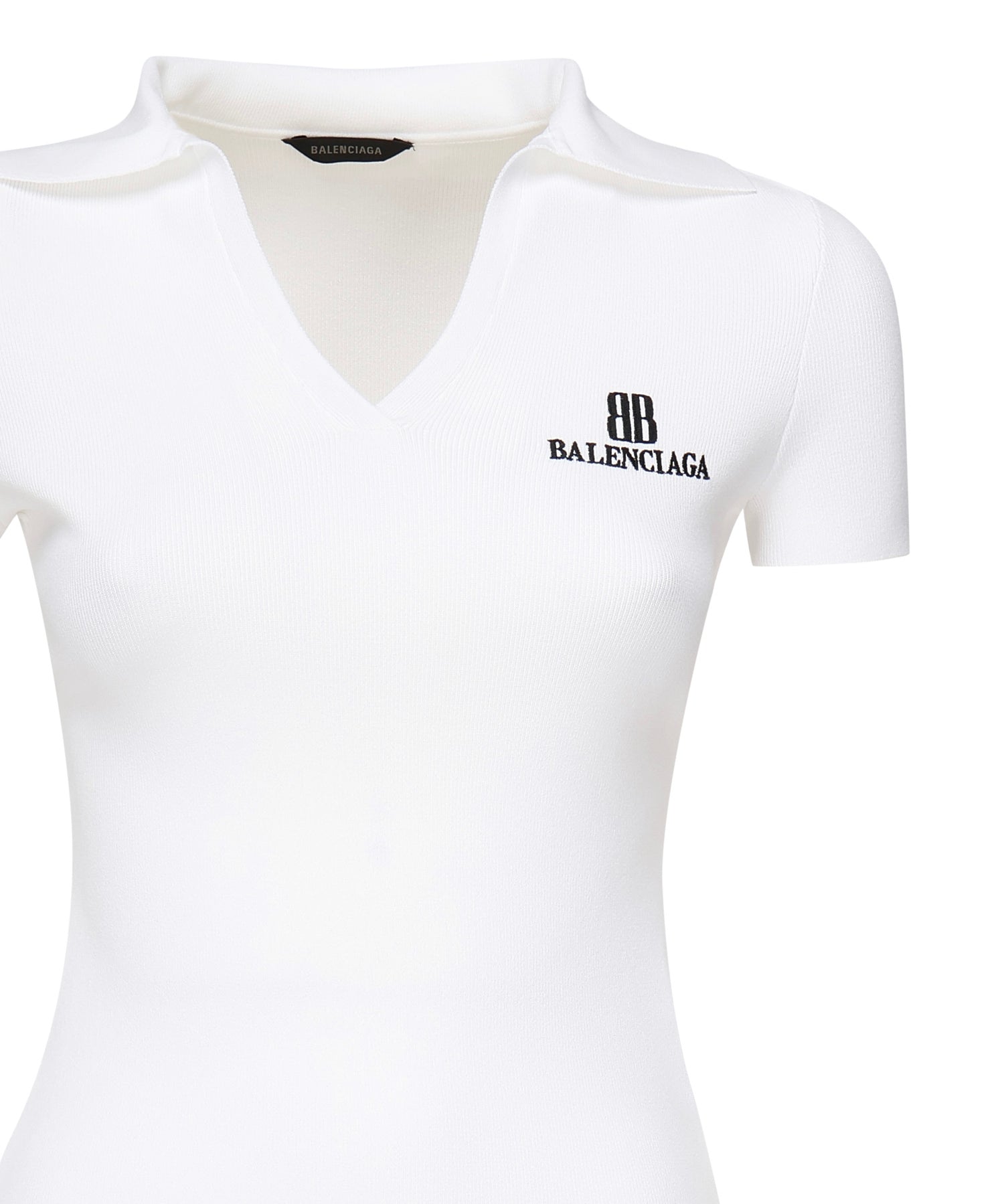 Polo con logo 835501 T52319040 BALENCIAGA 