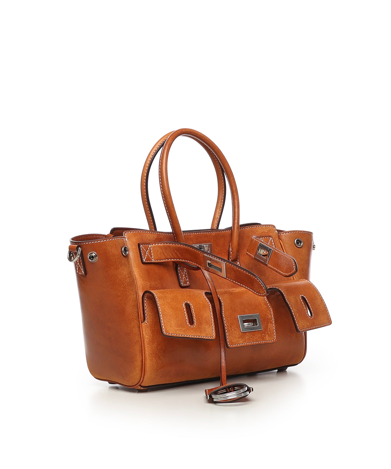 Borsa Carry All Bel Air Mini in pelle 835732 2ABP72753 BALENCIAGA 