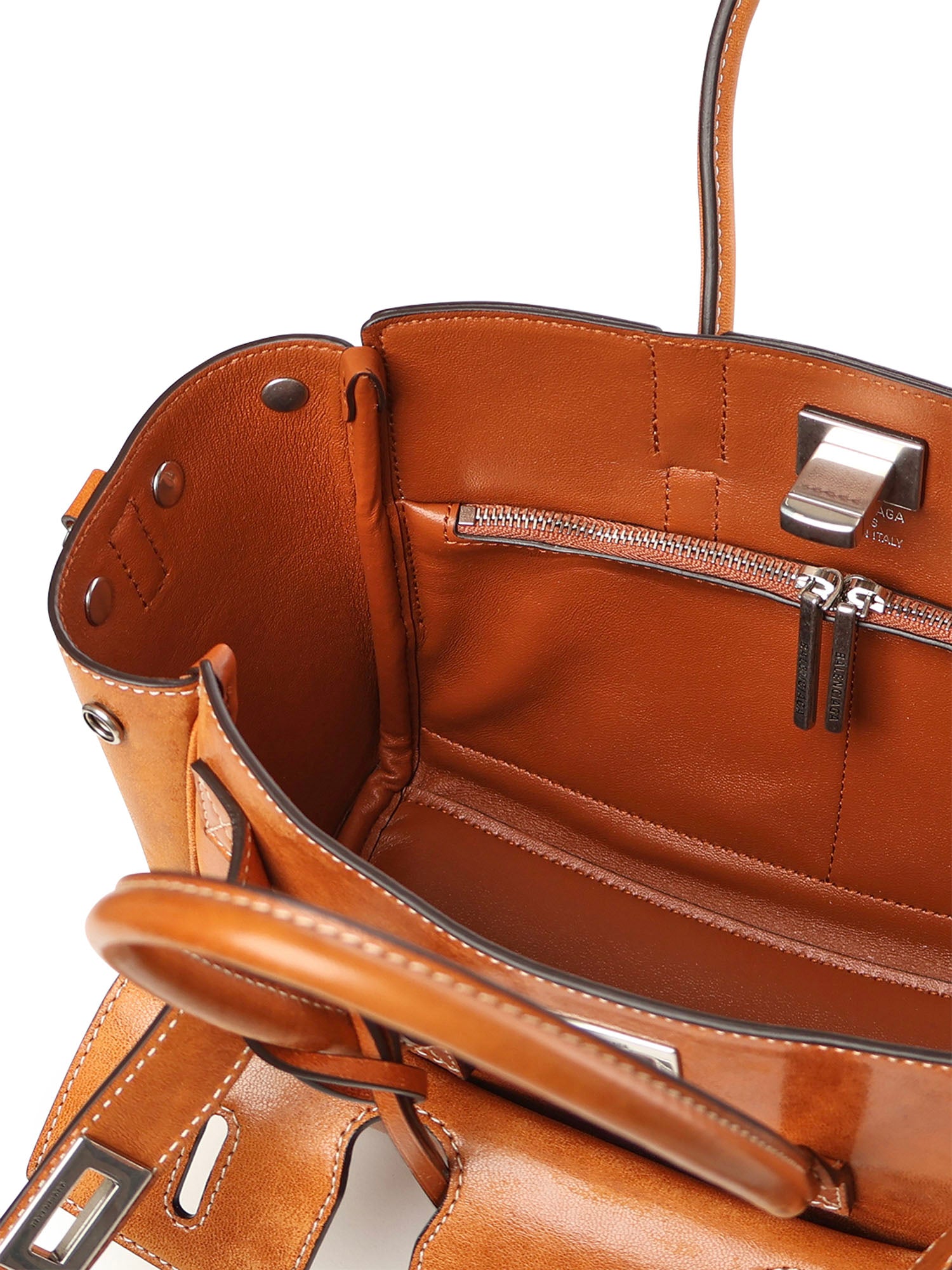 Borsa Carry All Bel Air Mini in pelle 835732 2ABP72753 BALENCIAGA 