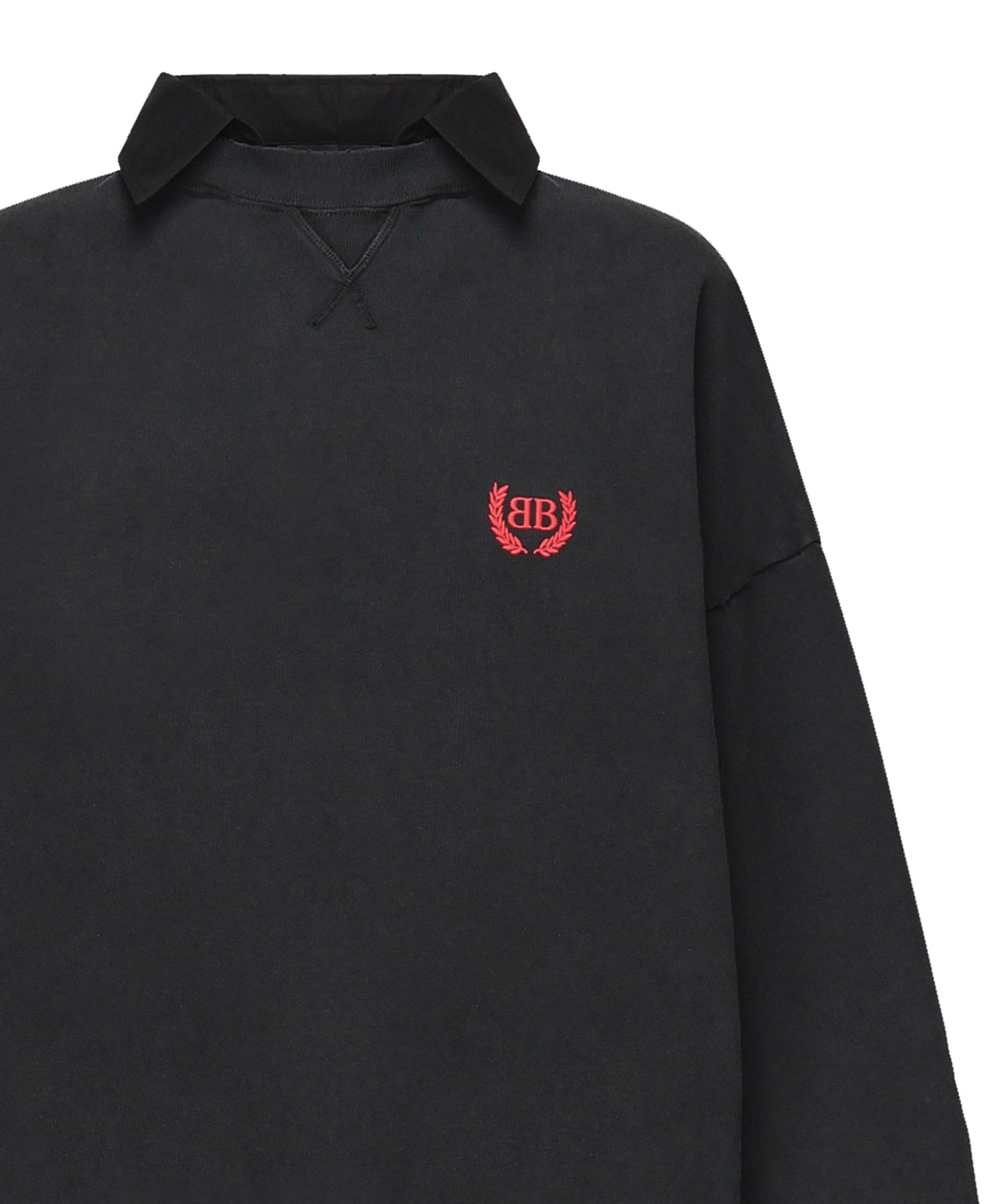 Felpa con logo<BR/> 837035 TSVC61041 BALENCIAGA 