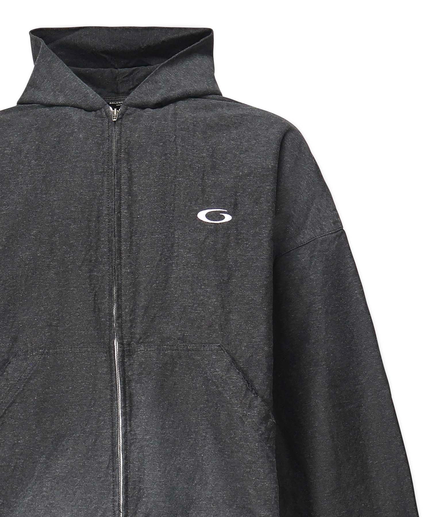 Hoodie Trompe L'Œil<BR/> 838688 TSWB31140 BALENCIAGA 