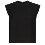 Top smanicato in jacquard di seta 838750 TSN091000 BALENCIAGA 