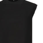 Top smanicato in jacquard di seta 838750 TSN091000 BALENCIAGA 