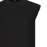 Top smanicato in jacquard di seta 838750 TSN091000 BALENCIAGA 