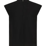 Top smanicato in jacquard di seta 838750 TSN091000 BALENCIAGA 