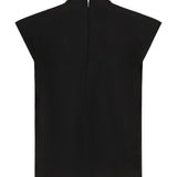 Top smanicato in jacquard di seta 838750 TSN091000 BALENCIAGA 