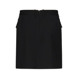 Minigonna in twill di viscosa e lana 838765 TRT011000 BALENCIAGA 