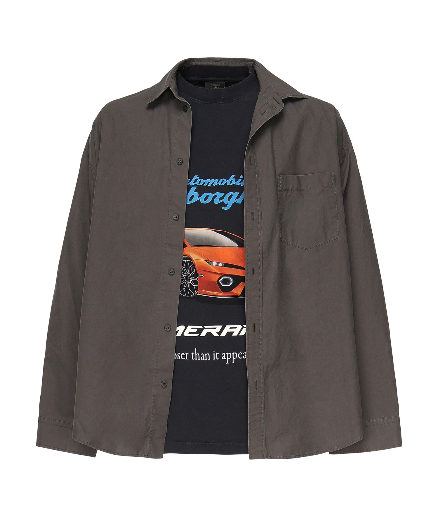Camicia a strati Balenciaga x Automobili Lamborghini 839236 TNM601485 BALENCIAGA 
