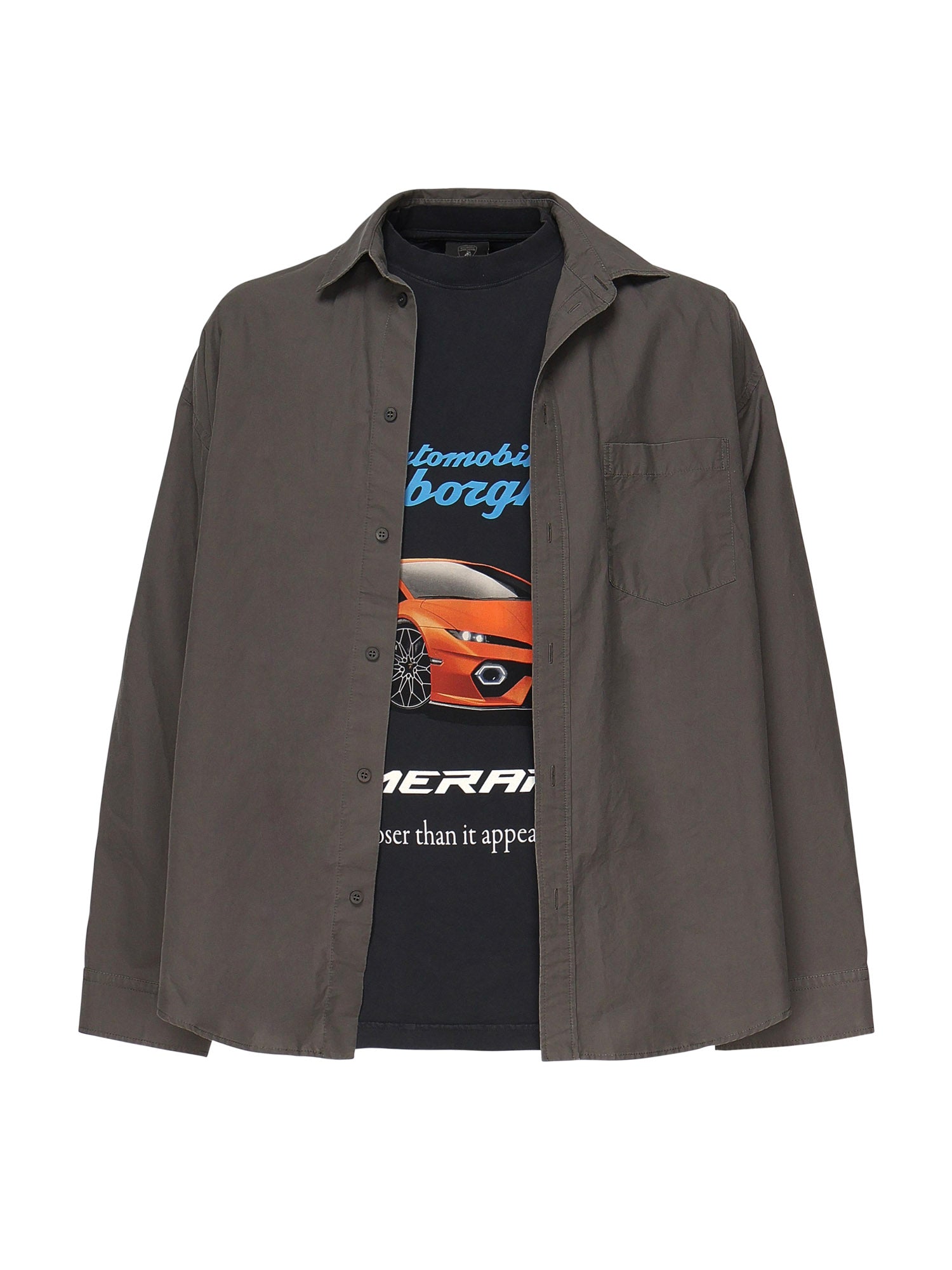 Camicia a strati Balenciaga x Automobili Lamborghini 839236 TNM601485 BALENCIAGA 