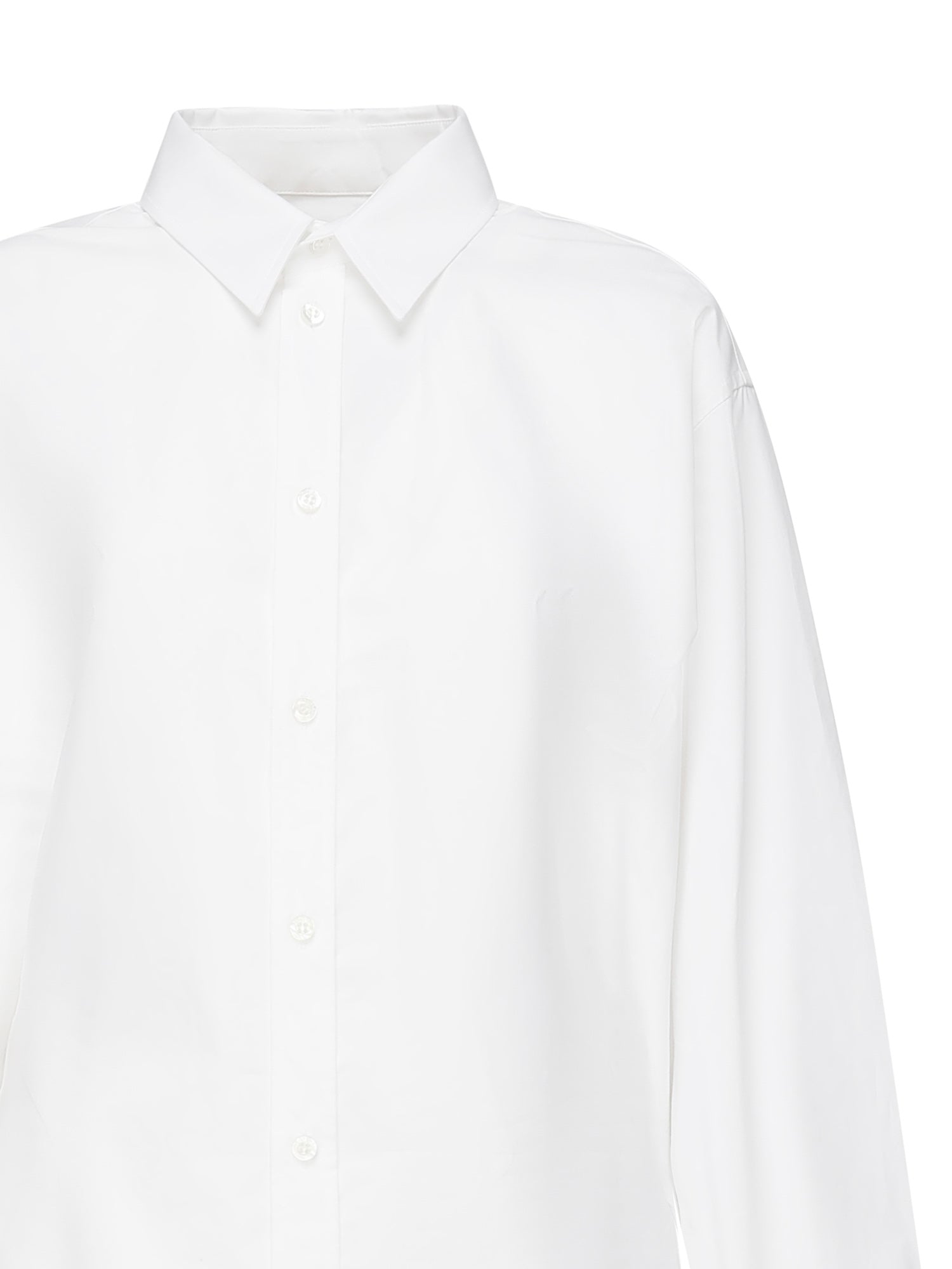 Camicia in popeline di cotone 839277 TRM289000 BALENCIAGA 