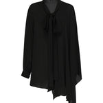 Blusa-sciarpa in georgette di seta 839280 TIN131000 BALENCIAGA 