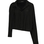 Camicia monospalla in popeline 839287 TRO371000 BALENCIAGA 