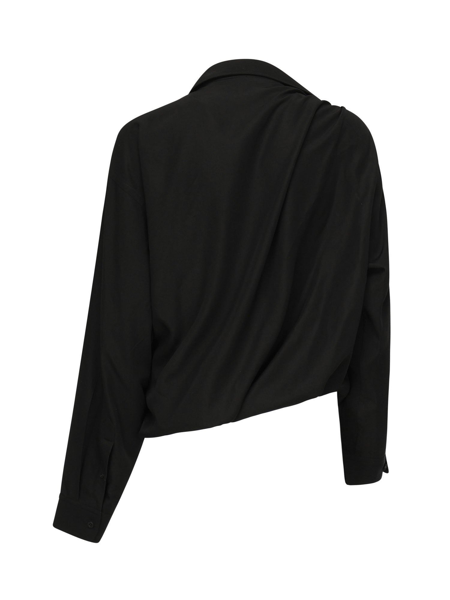Camicia monospalla in popeline 839287 TRO371000 BALENCIAGA 