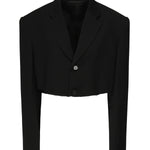 Giacca monopetto con taglio a V 839295 TRT011000 BALENCIAGA 