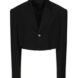 Giacca monopetto con taglio a V 839295 TRT011000 BALENCIAGA 