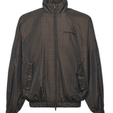 Giubbotto in nylon con stampa madras<BR/> 843937 TSO401460 BALENCIAGA 