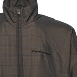 Giubbotto in nylon con stampa madras<BR/> 843937 TSO401460 BALENCIAGA 