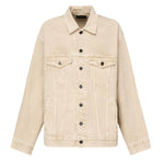 Giacca in denim con logo 844891 TSWB29501 BALENCIAGA 