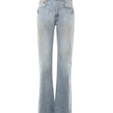 Jeans dritti City in denim di cotone 849953 TTW744200 BALENCIAGA 
