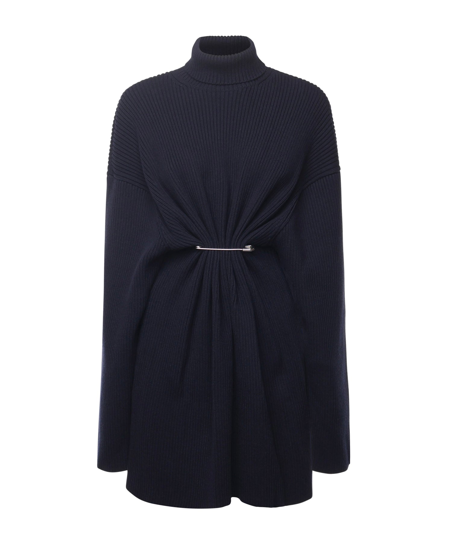 Mini abito Pinched in maglia di lana e cotone 850028 T17594140 BALENCIAGA 