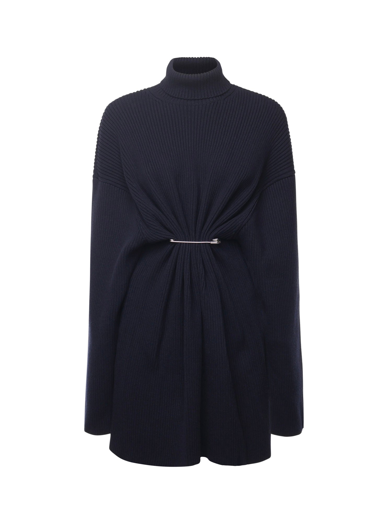 Mini abito Pinched in maglia di lana e cotone 850028 T17594140 BALENCIAGA 