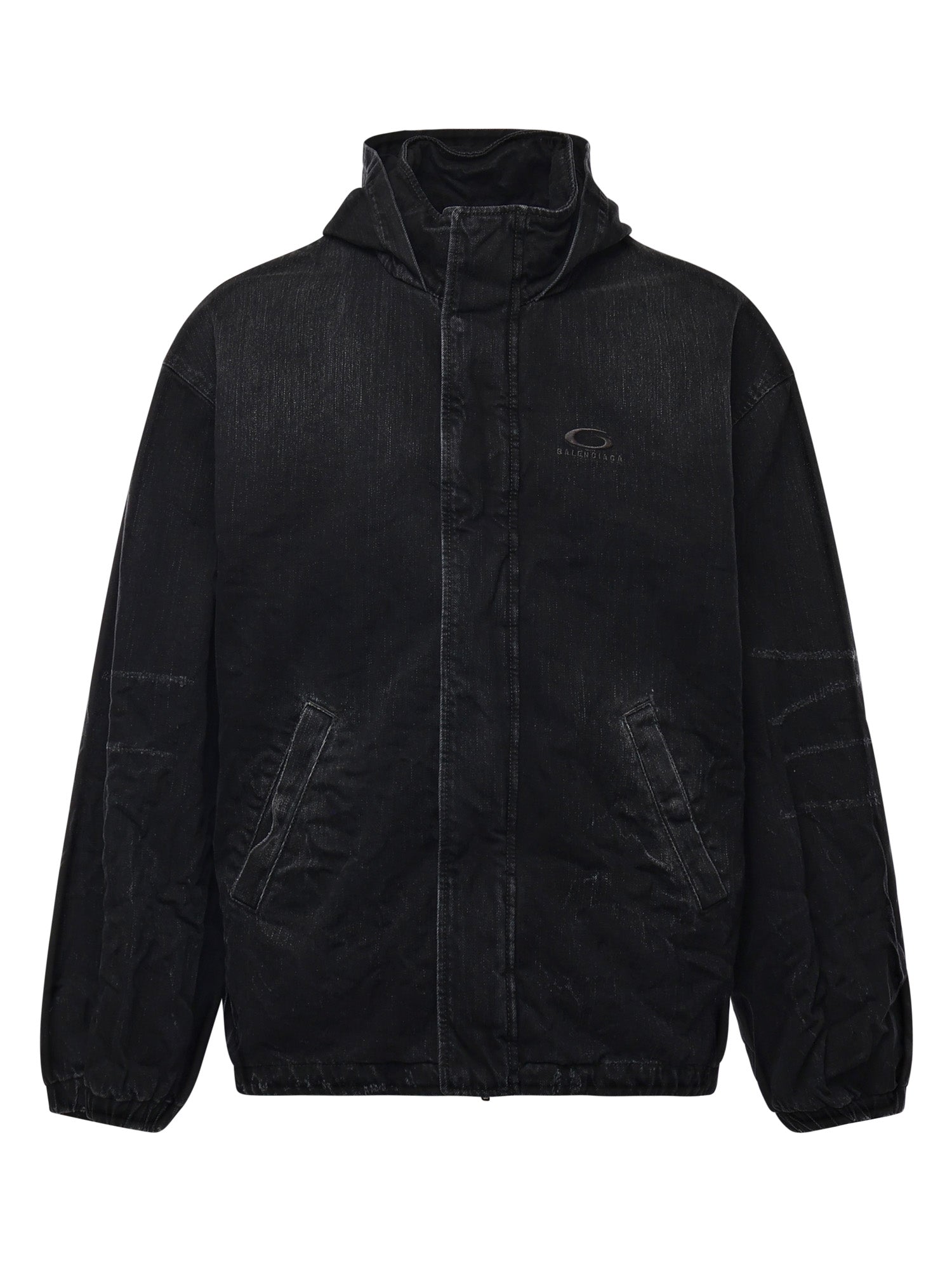 Giacca Workwear in denim di cotone 850057 TTW671037 BALENCIAGA 