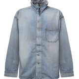 Camicia in denim di cotone 850059 TTWA34200 BALENCIAGA 