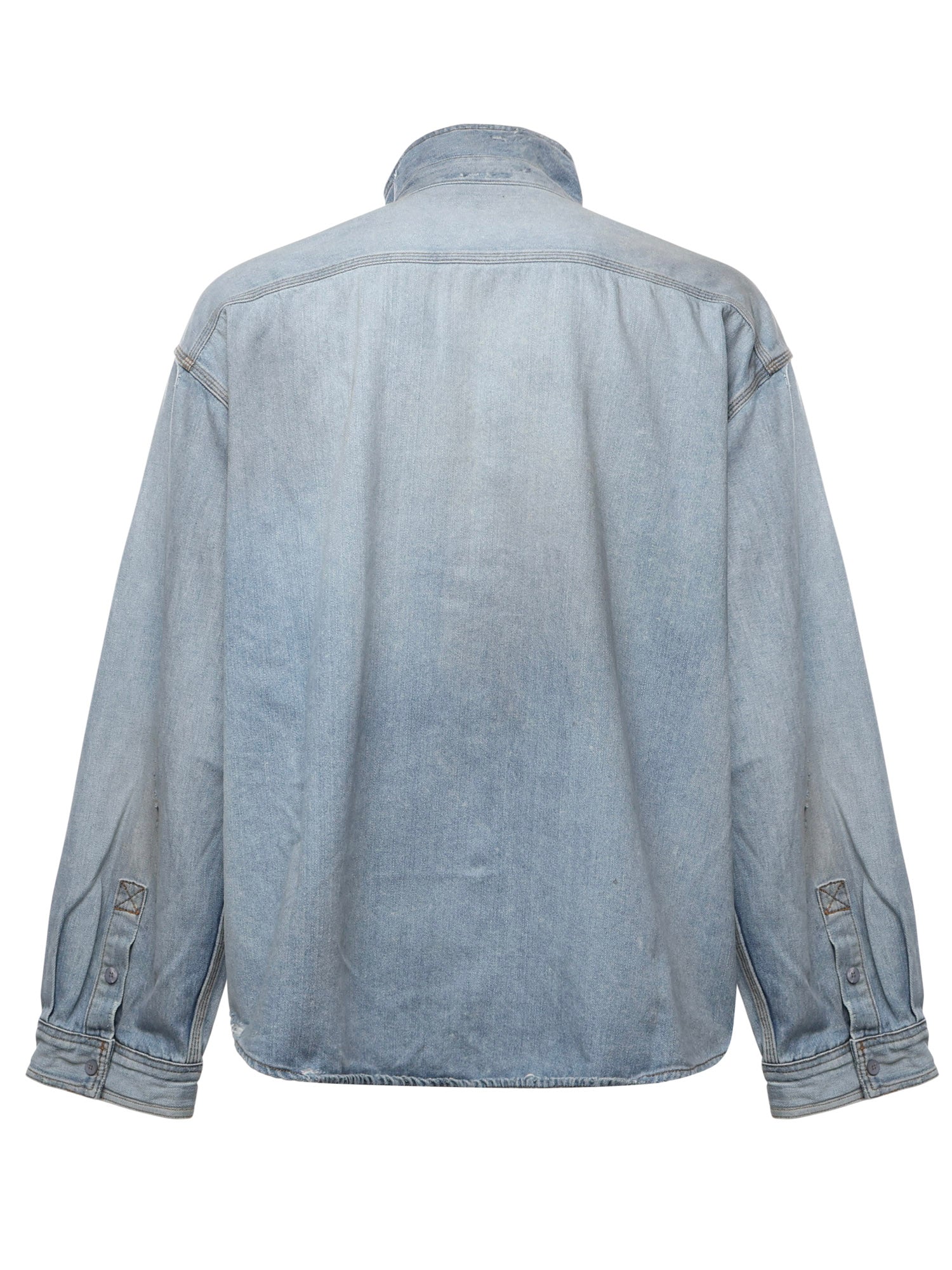 Camicia in denim di cotone 850059 TTWA34200 BALENCIAGA 