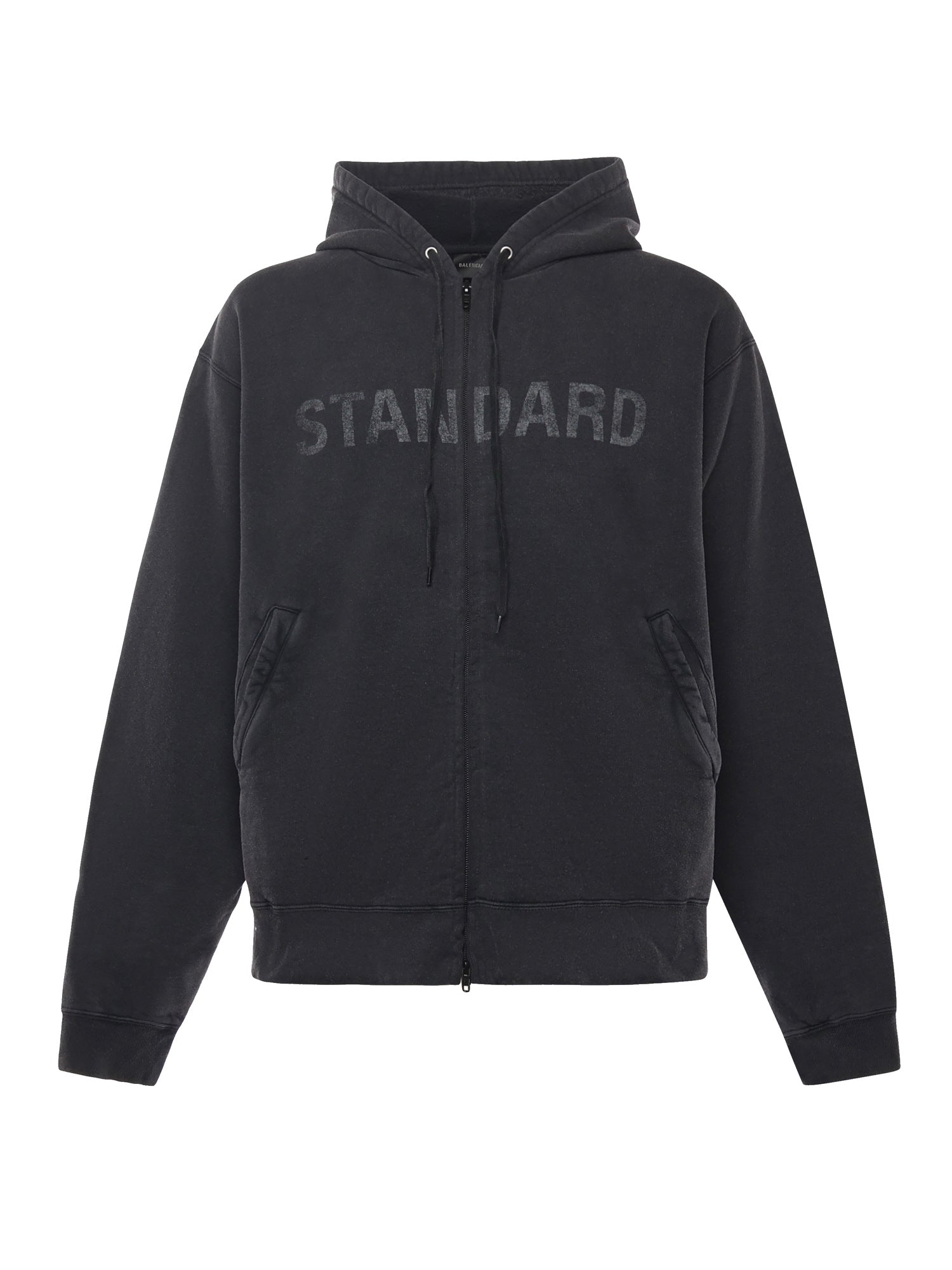 Hoodie con zip Standard in pile dry 850338 TTVC81041 BALENCIAGA 