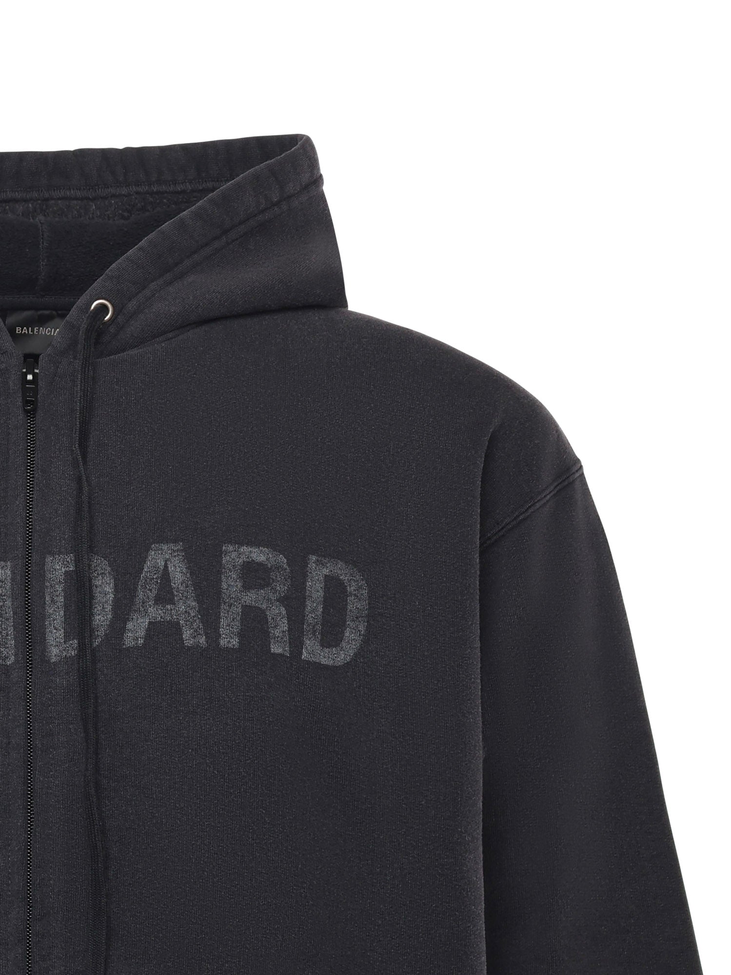 Hoodie con zip Standard in pile dry 850338 TTVC81041 BALENCIAGA 