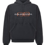 Hoodie "BB Icon Stencil" in pile dry 850349 TTVD71041 BALENCIAGA 