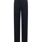 Pantaloni Minimal in satin stretch<BR/> 850693 TMO541000 BALENCIAGA 