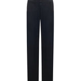 Pantaloni Minimal in satin stretch<BR/> 850693 TMO541000 BALENCIAGA 