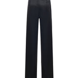 Pantaloni Minimal in satin stretch<BR/> 850693 TMO541000 BALENCIAGA 