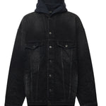 Giacca Hybrid con cappuccio 850703 TTW671037 BALENCIAGA 