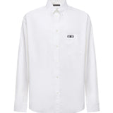 Camicia in popeline di cotone<BR/> 850816 TRM289000 BALENCIAGA 