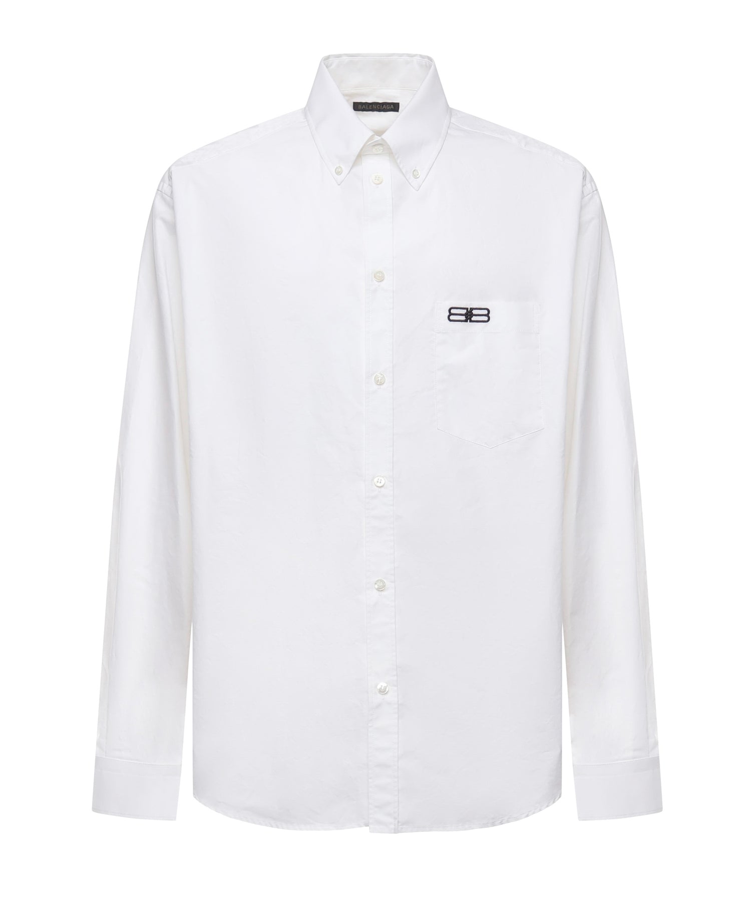 Camicia in popeline di cotone<BR/> 850816 TRM289000 BALENCIAGA 