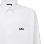 Camicia in popeline di cotone<BR/> 850816 TRM289000 BALENCIAGA 