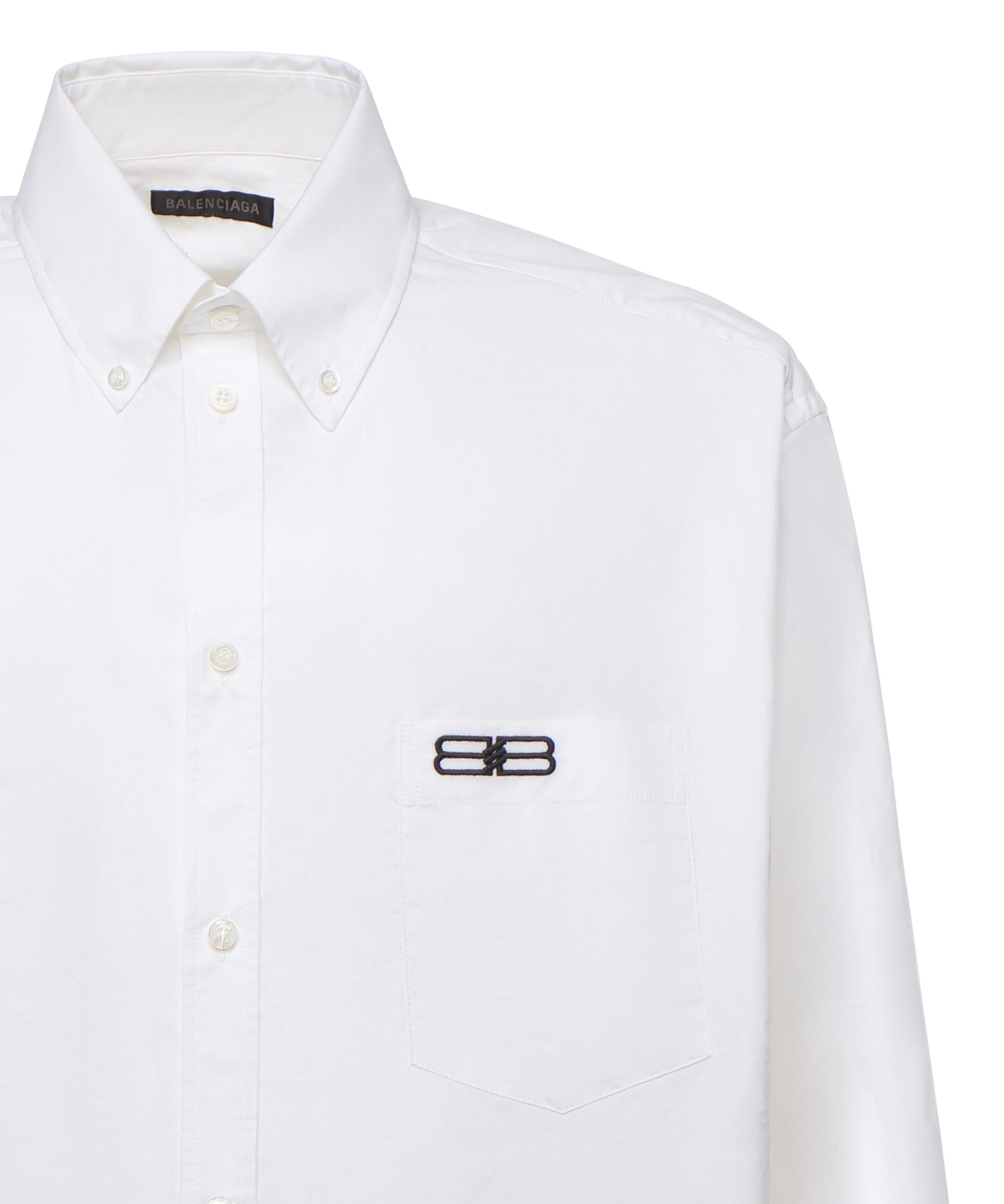 Camicia in popeline di cotone<BR/> 850816 TRM289000 BALENCIAGA 