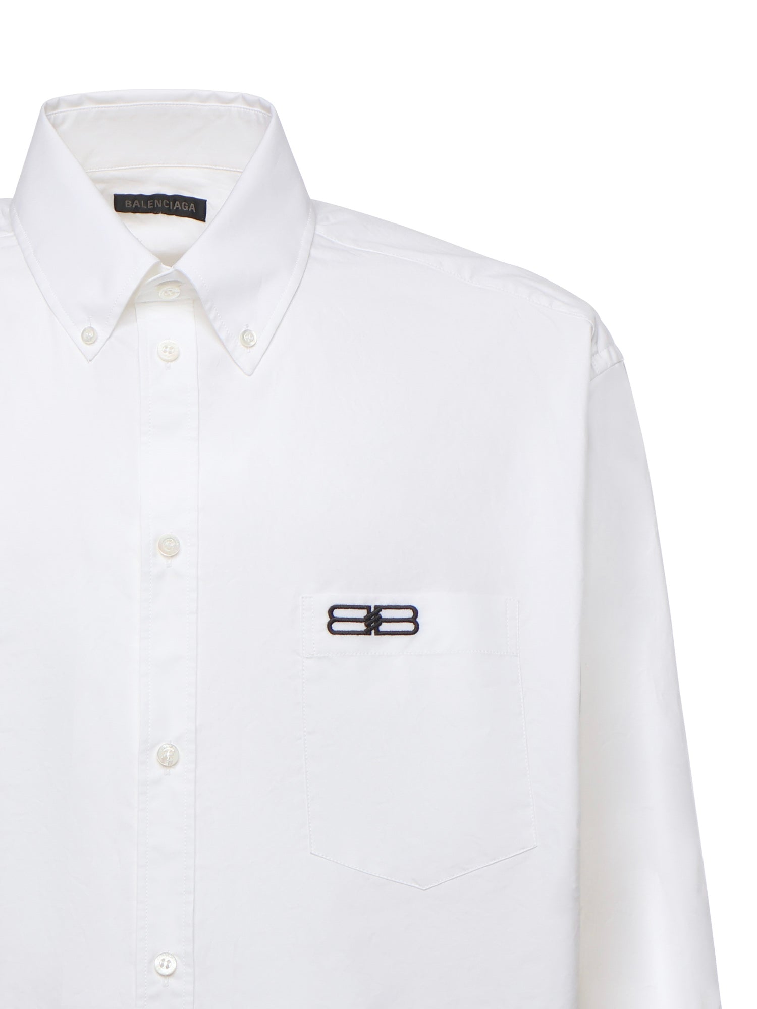Camicia in popeline di cotone<BR/> 850816 TRM289000 BALENCIAGA 
