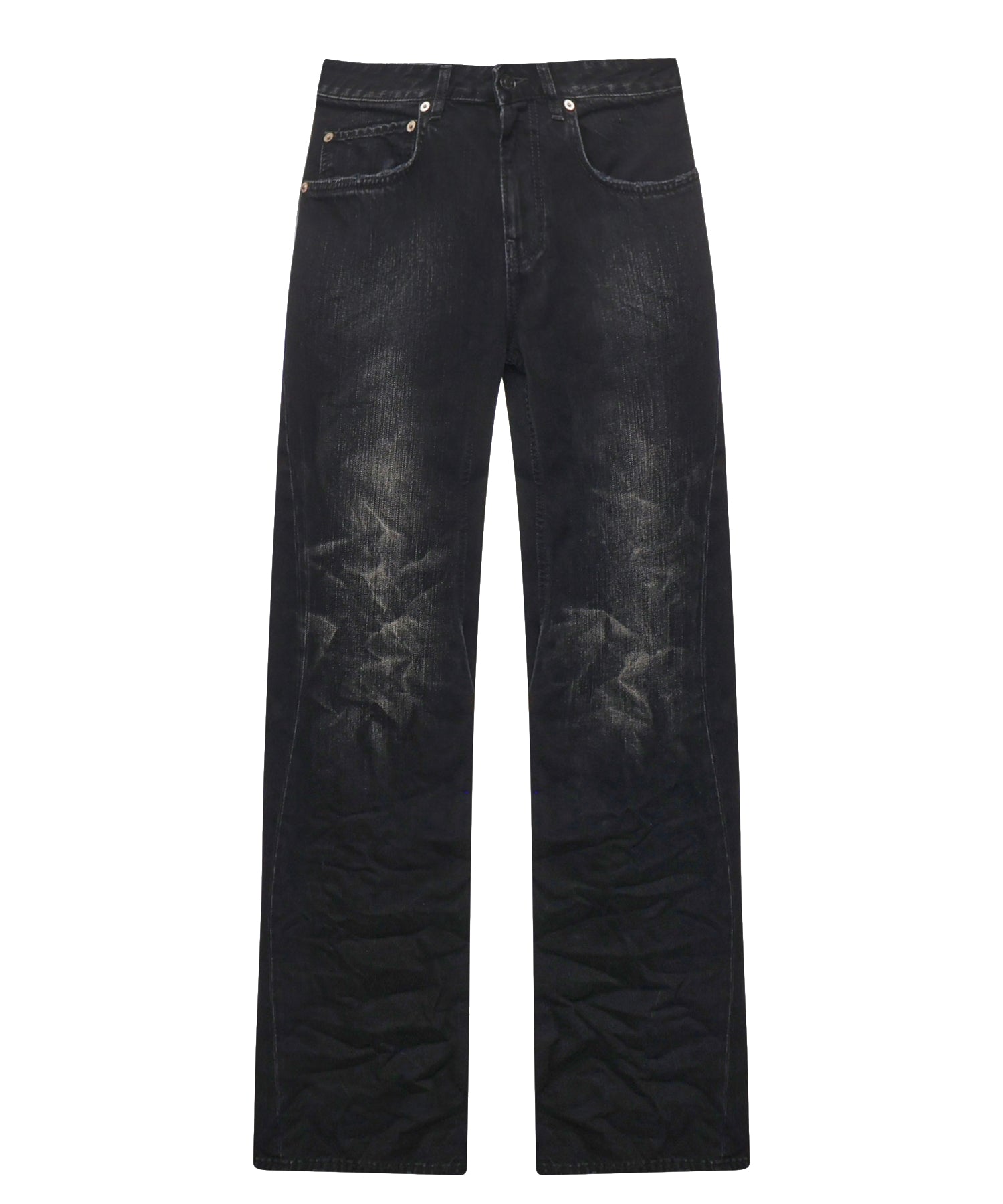 Jeans a gamba ampia in denim 852328 TTW671037 BALENCIAGA 