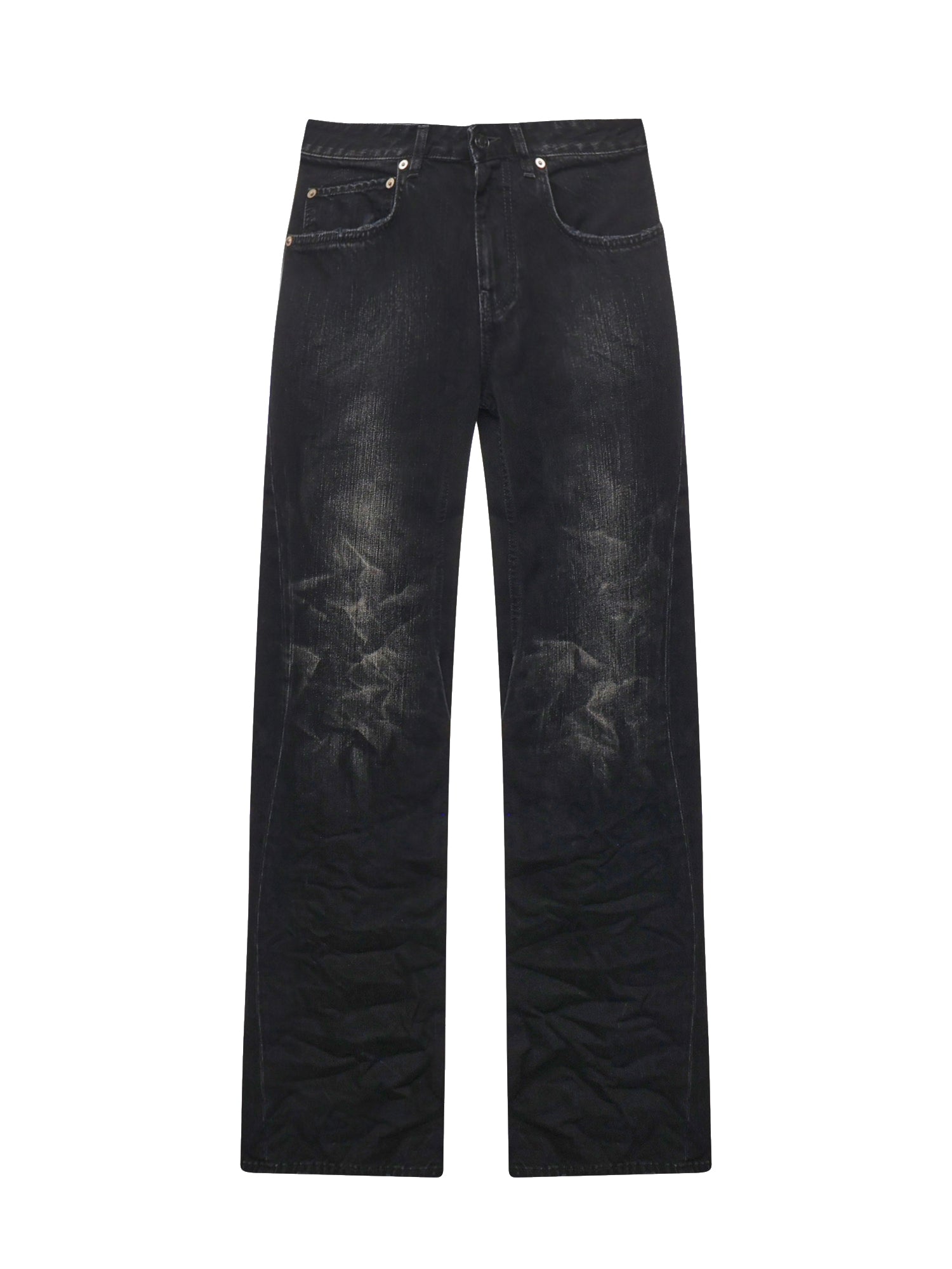 Jeans a gamba ampia in denim 852328 TTW671037 BALENCIAGA 