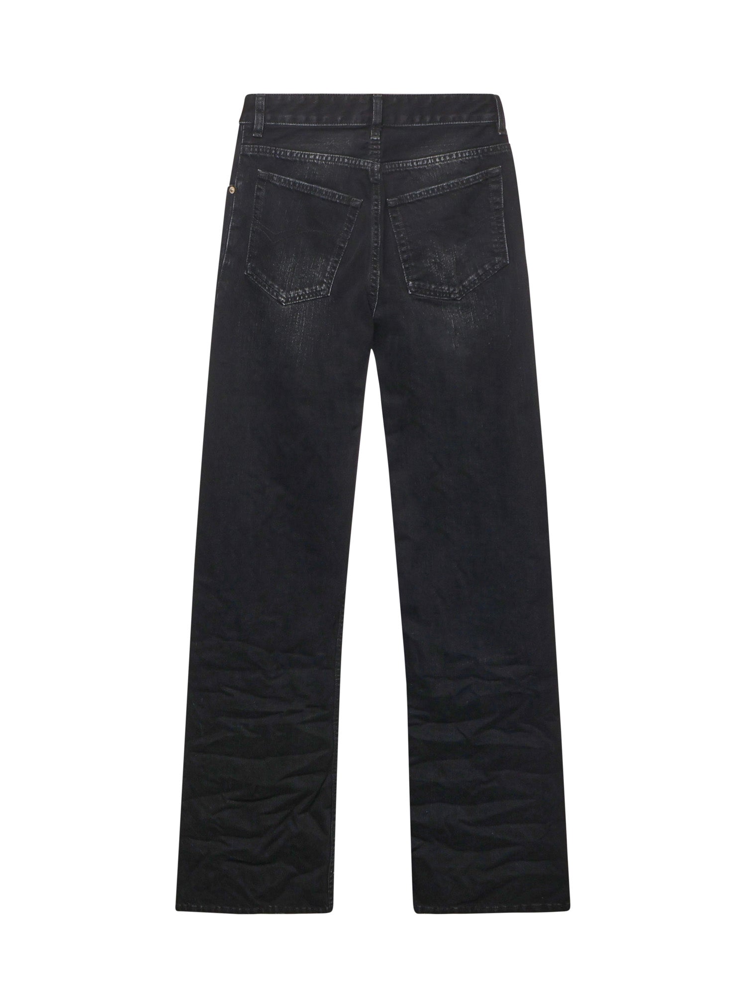 Jeans a gamba ampia in denim 852328 TTW671037 BALENCIAGA 